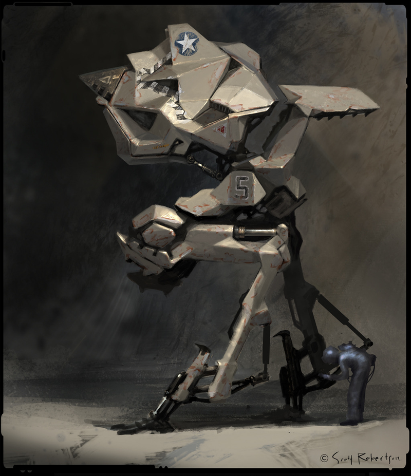 Illustration for article titled The awesome spaceship and vehicle concepts of Scott Robertson